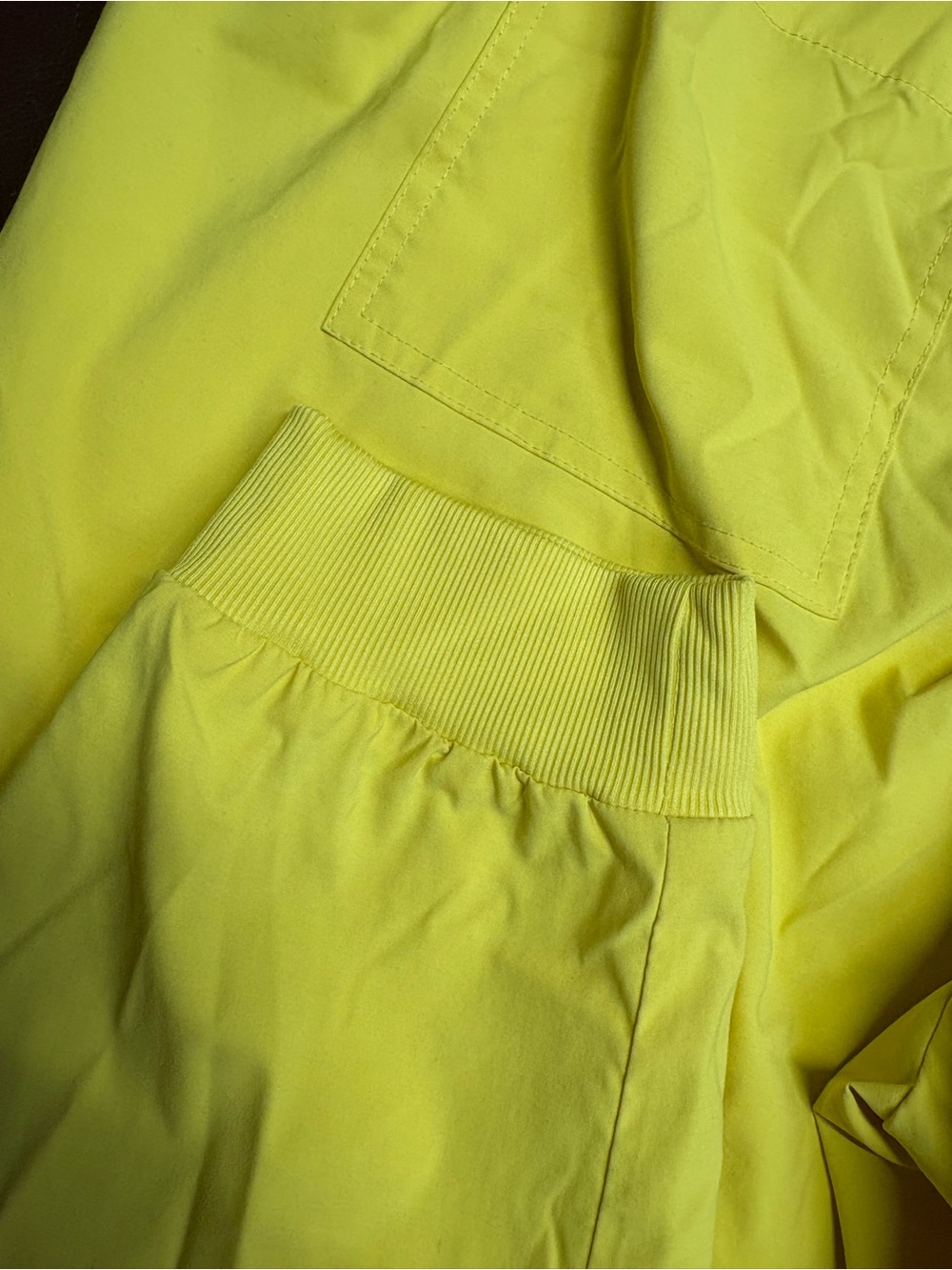 Bright Yellow Two-Piece scrub Set - Picture 10 of 10